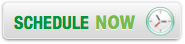 Small button flat round - white and green