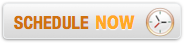 Small button flat round - white and orange